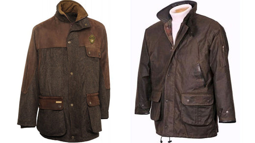 Leather Hunting Jackets, Complete Detail Model Look and Fitting