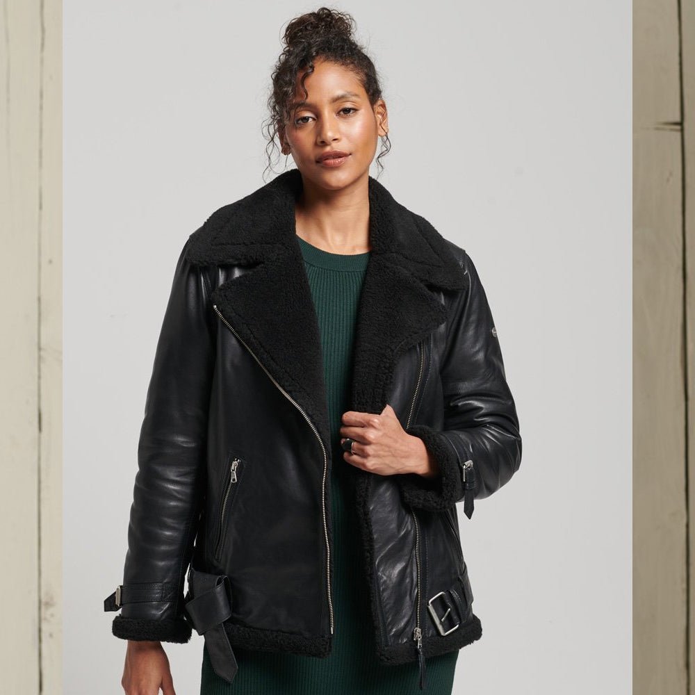 Women Aviator Jackets, Leather Jacket With Customizations | Shop