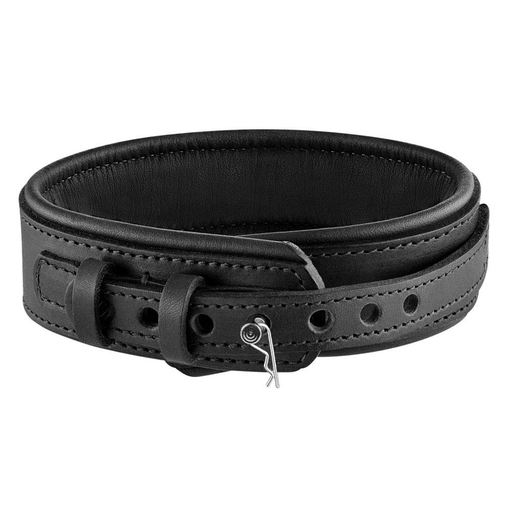 Leather Collar Black - CoreFlexInd