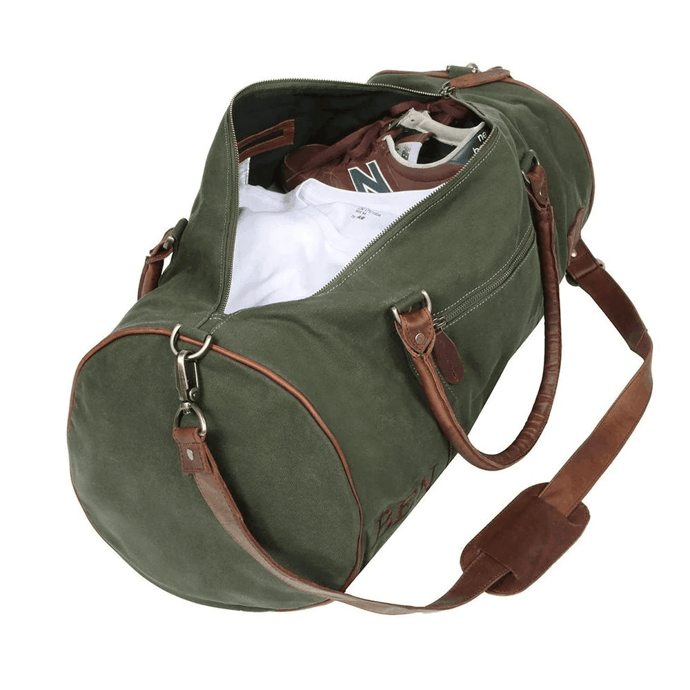 2 in 1 Garment Duffel Bag Leather - CoreFlexInd