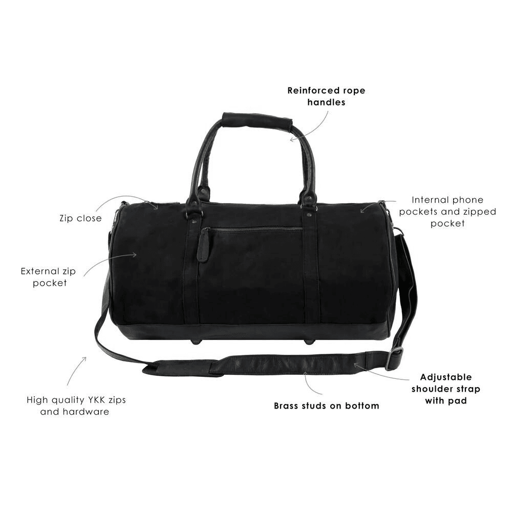 Leather Duffle - CoreFlexInd