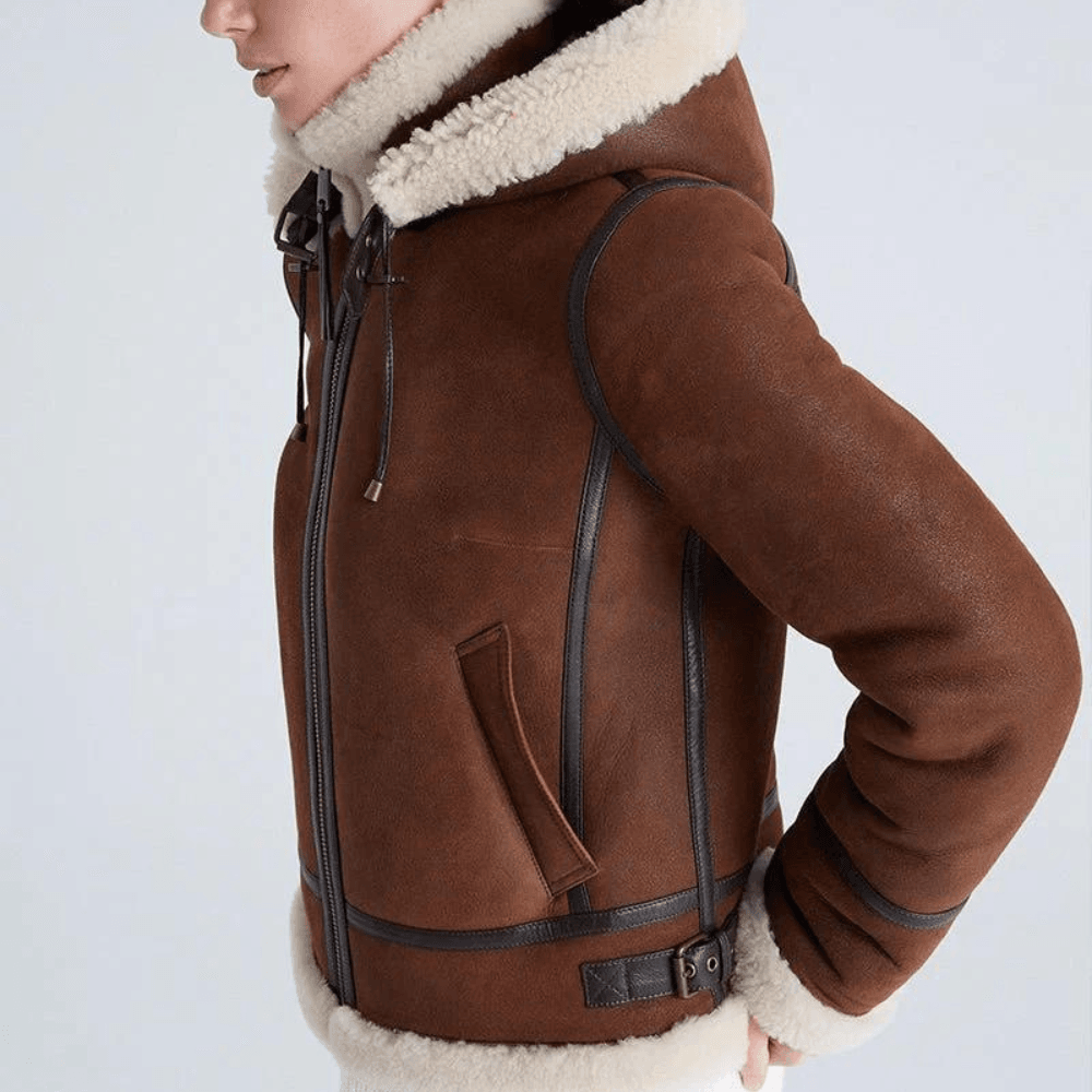 AllSaints Shearling Jacket - CoreFlexInd