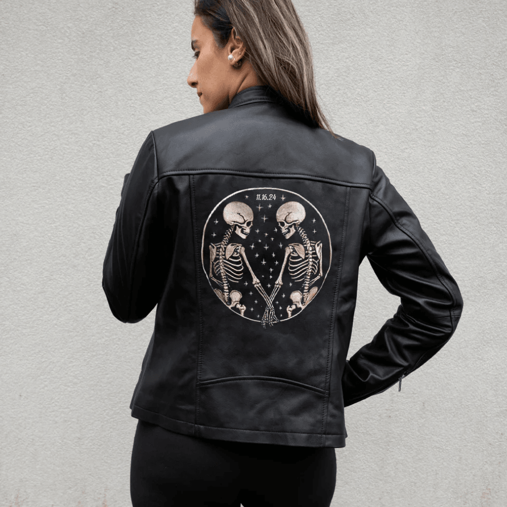 Black Embroidery Jackets - CoreFlexInd