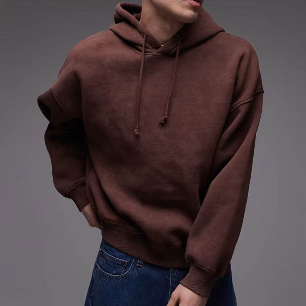 Brown Topman Oversized Hoodie - CoreFlexInd