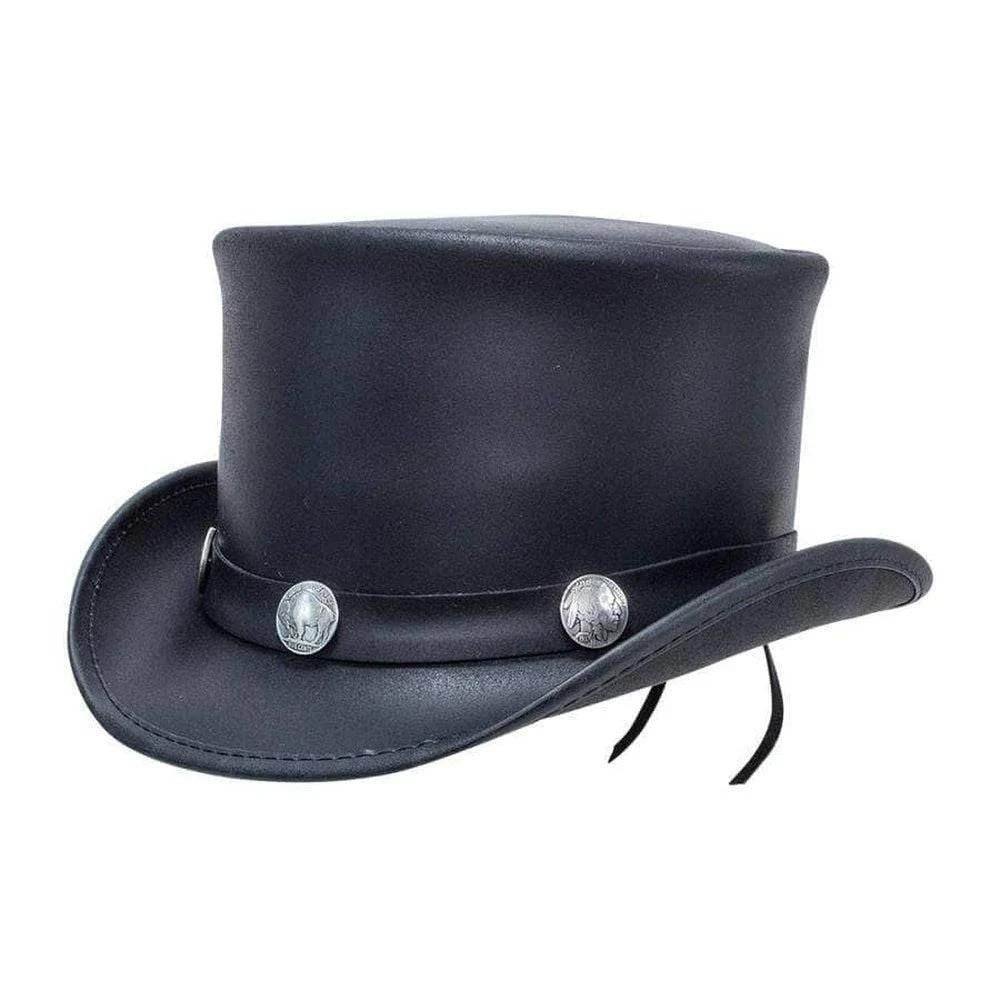 Buffalo Leather Top Hat - CoreFlexInd