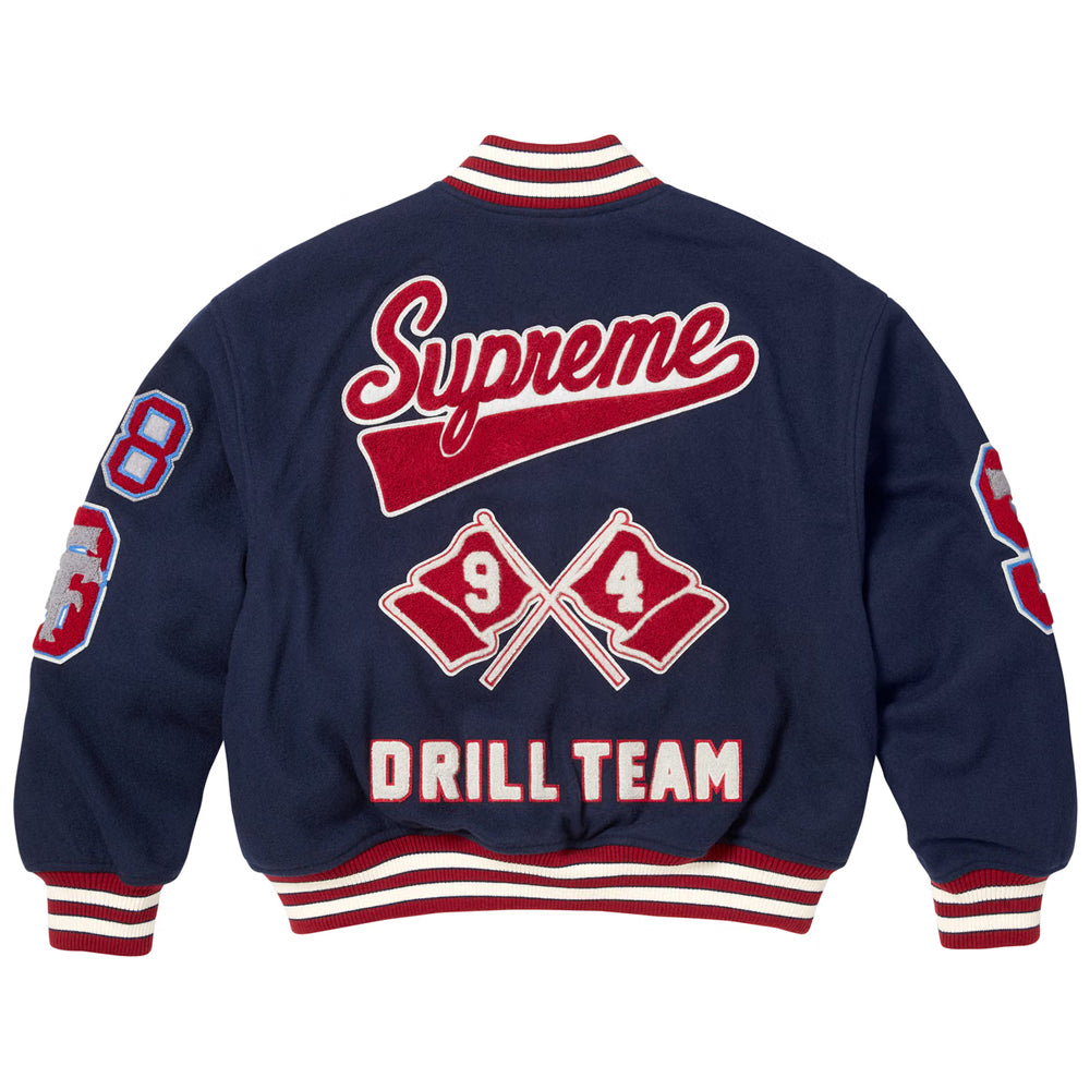 Drill Team Varsity Leather Jacket