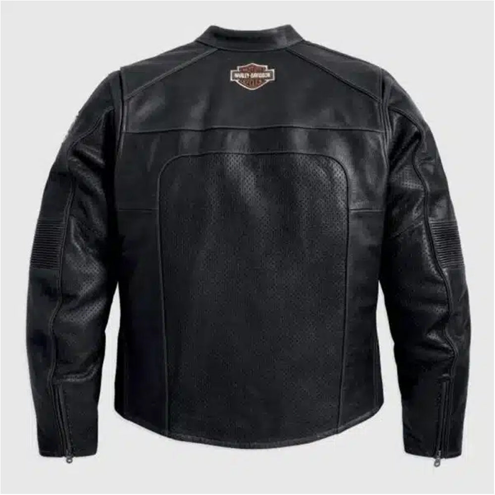 H-D Men’s Regulator Perforated Leather Jacket