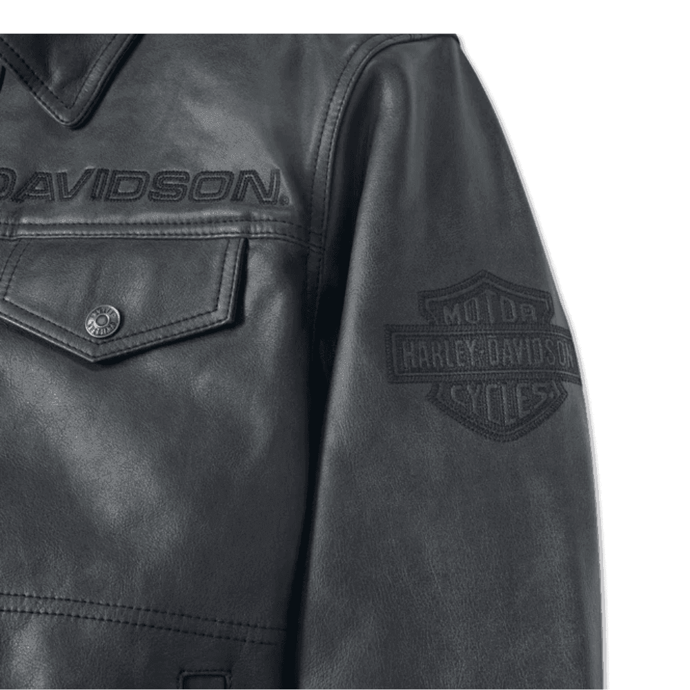 H-D Men's Iron Mountain Leather Jacket - CoreFlexInd