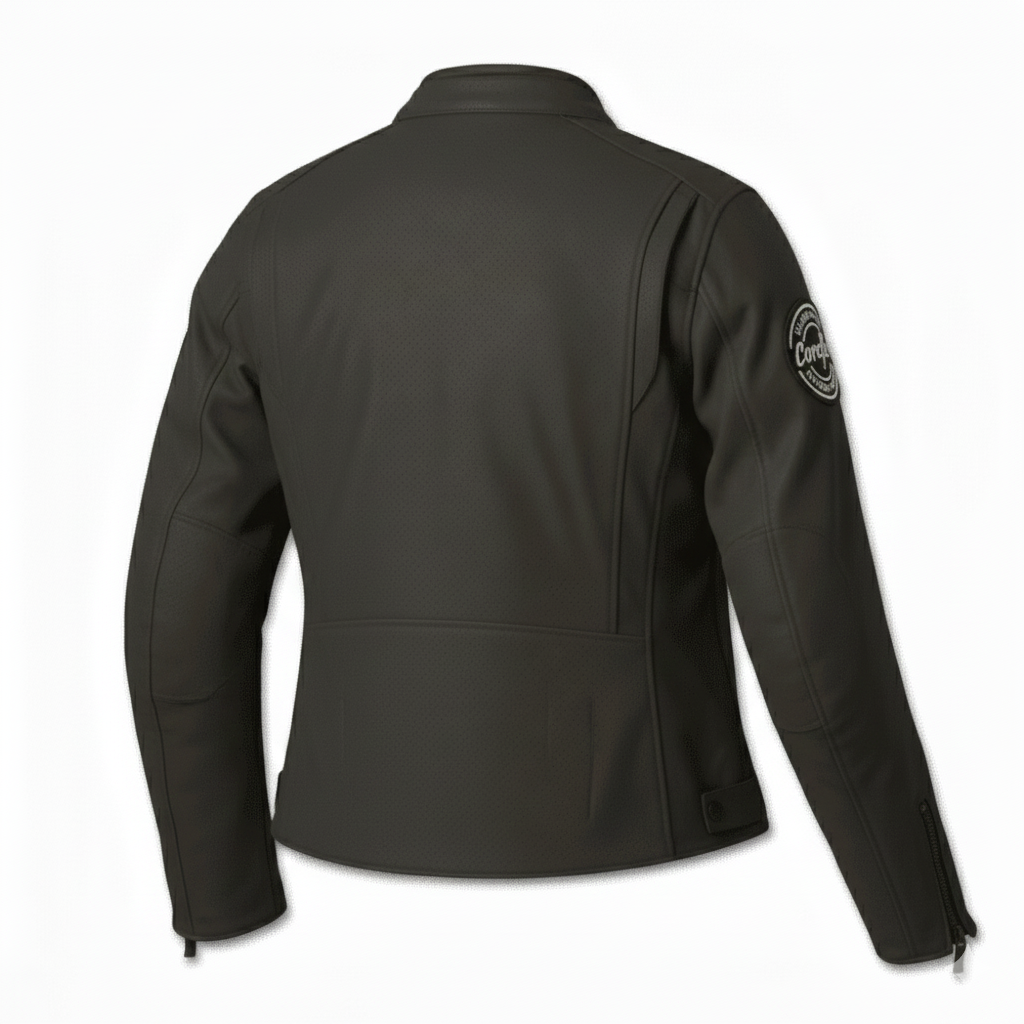 H-D Men's Paradigm Triple Vent System 2.0 Leather Jacket Olive - CoreFlexInd