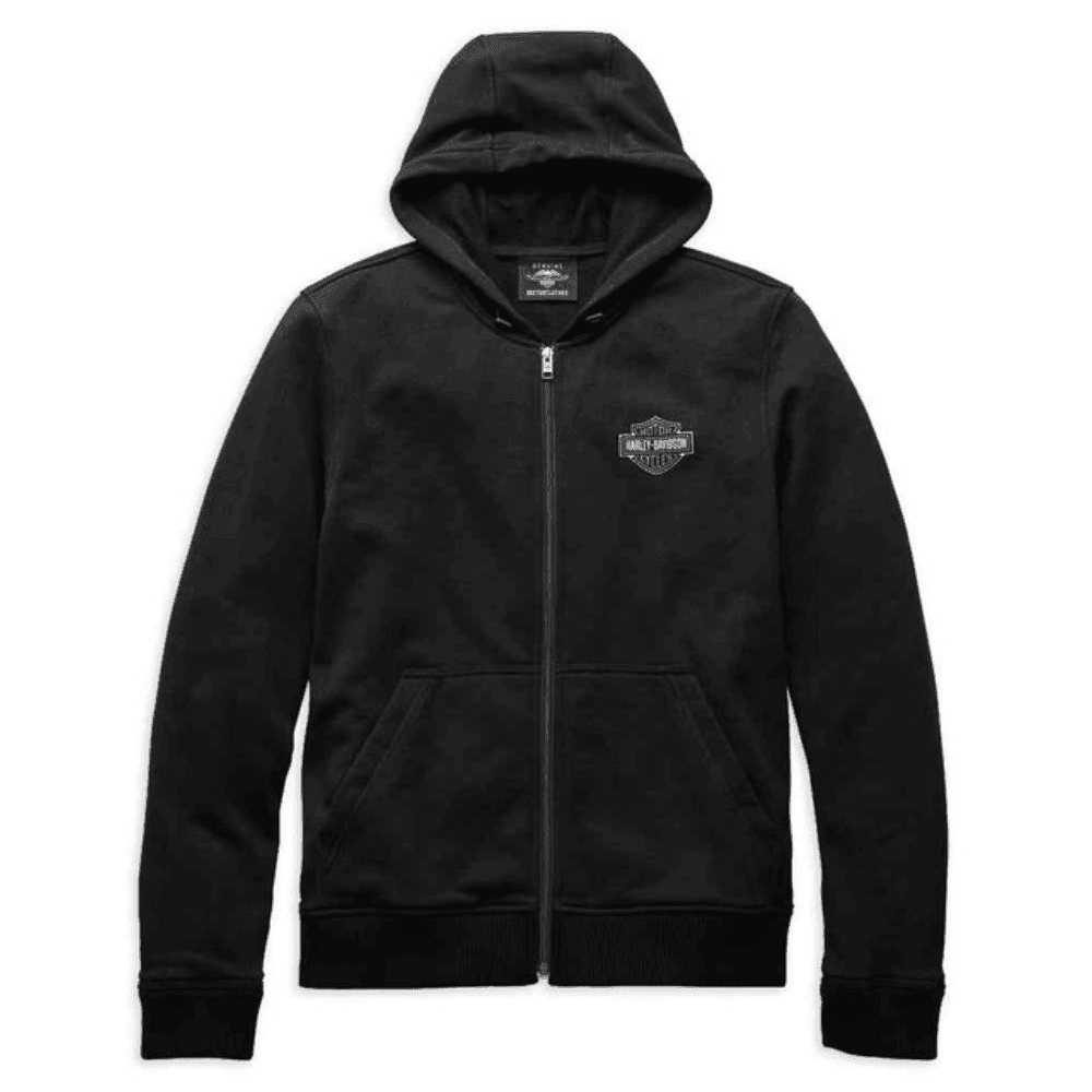 H-D Men's Swingarm 3-IN-1 Leather Jacket Black - CoreFlexInd