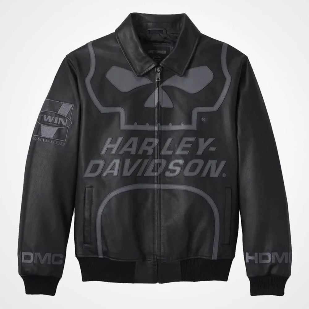 Harley-Davidson Men's Willie G Skull Master Jacket 35 Percent OFF