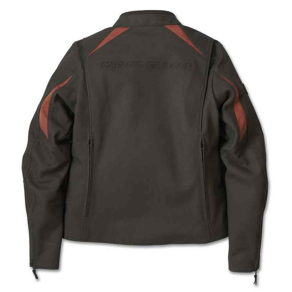 HD Férfi Paradigm Triple Ventilation System 2.0 Bőrkabát Olivazöld