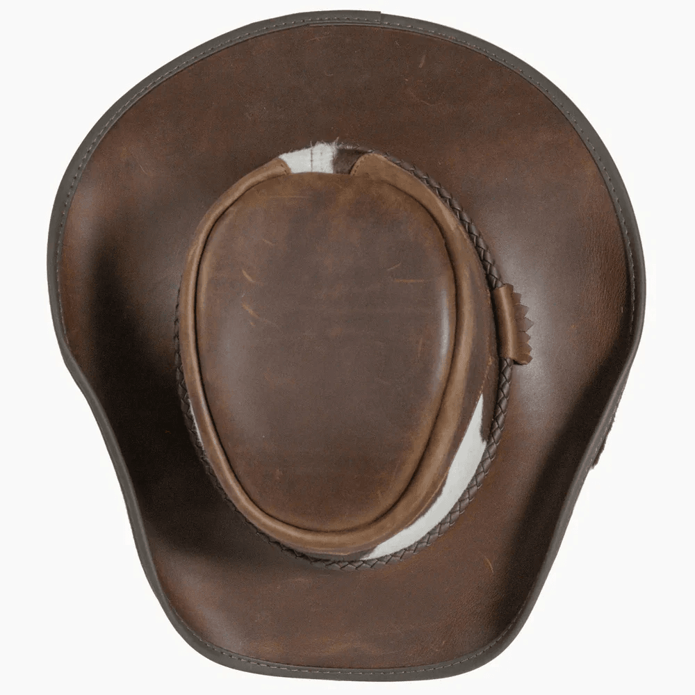 Ladies Leather Cowboy Hat - CoreFlexInd