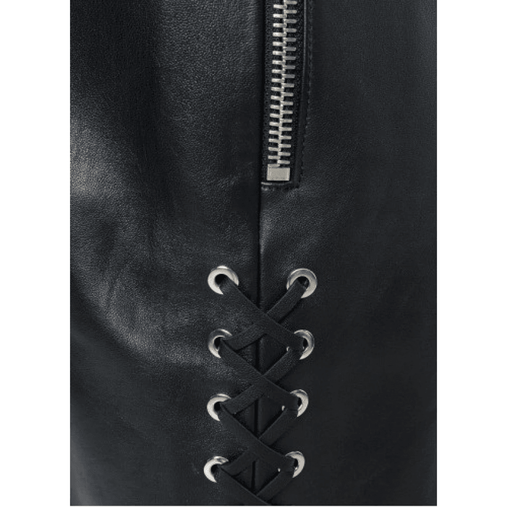 Leather Biker Shorts - CoreFlexInd