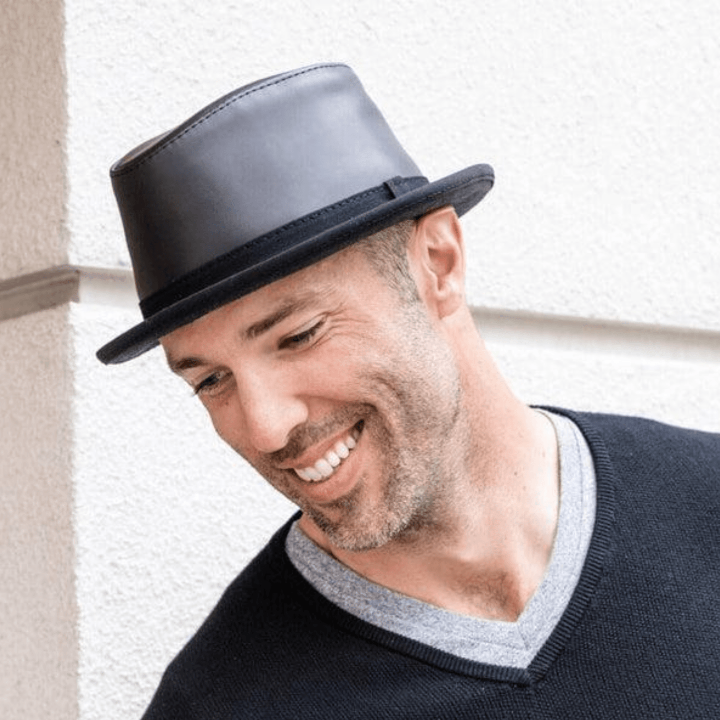 Leather Fedora Hat - CoreFlexInd