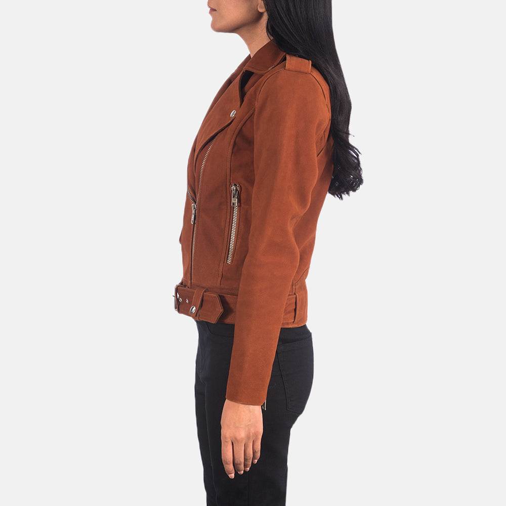 Leather Moto Jacket Women - CoreFlexInd