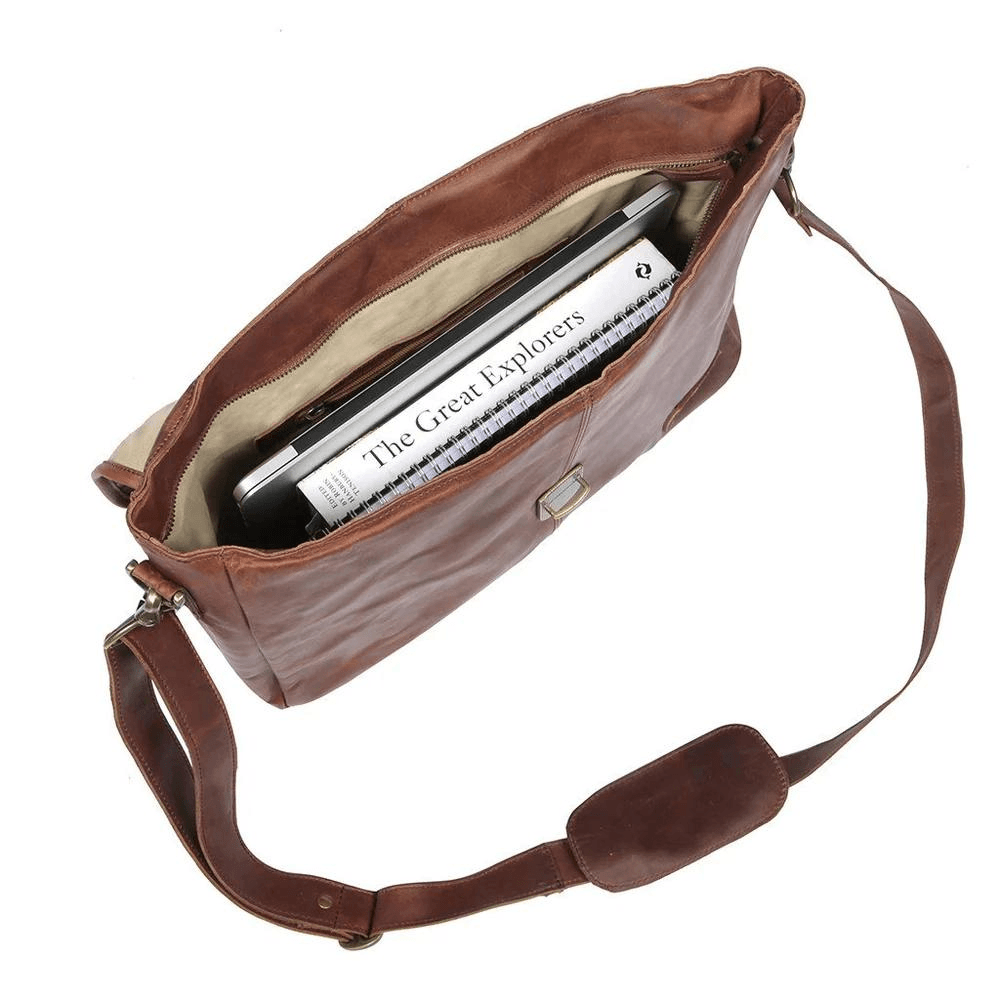 Leather Satchel Backpack - CoreFlexInd