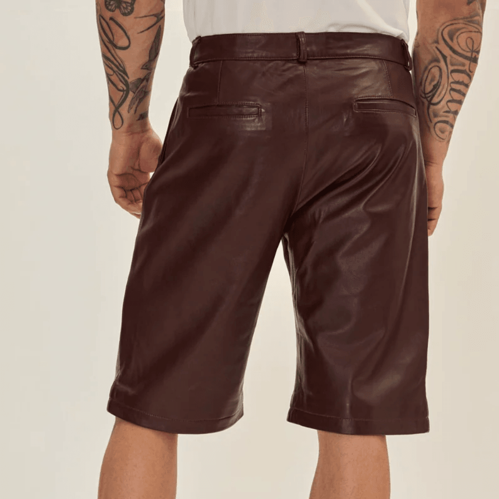 Leather Shorts for Guys - CoreFlexInd