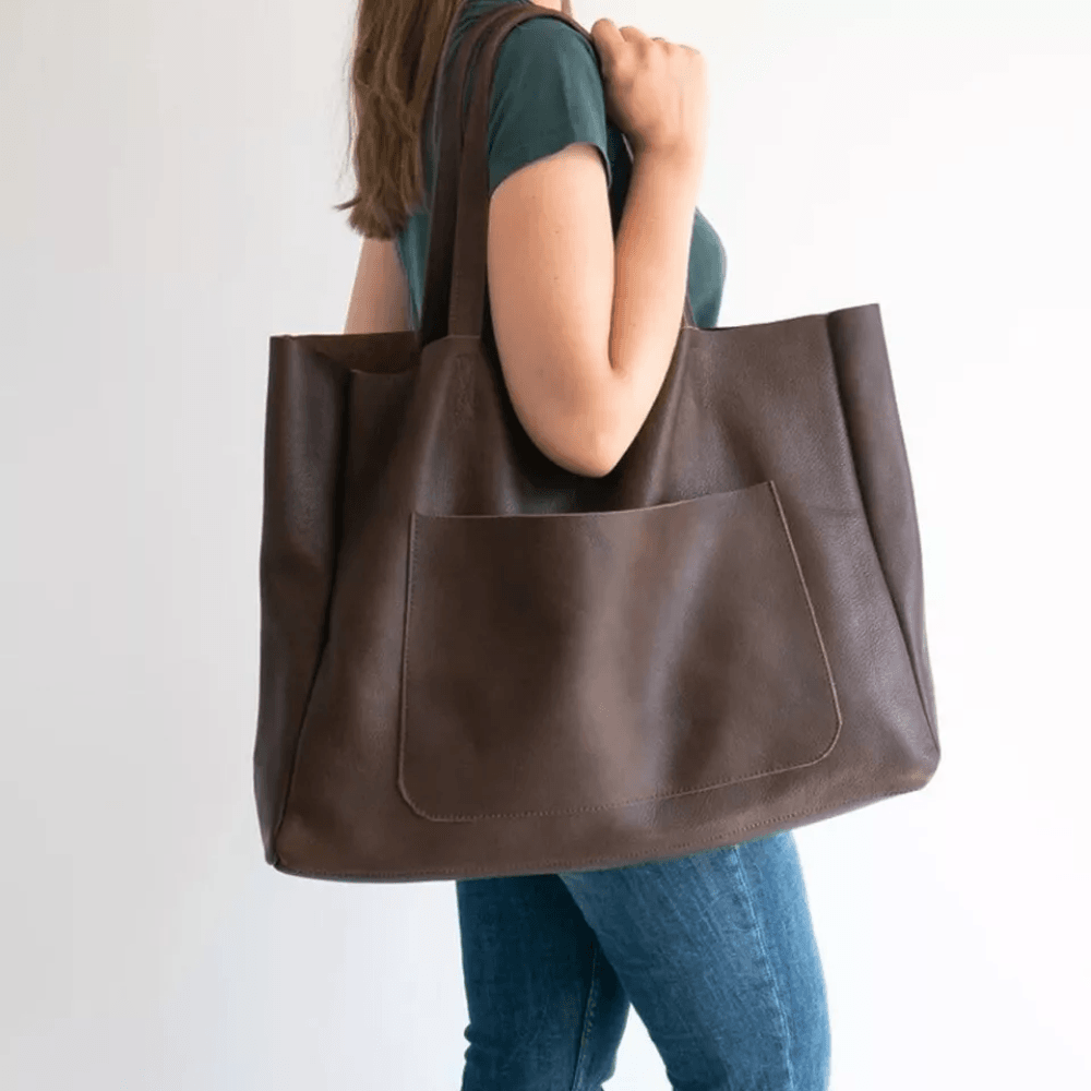 Leather Tote - CoreFlexInd