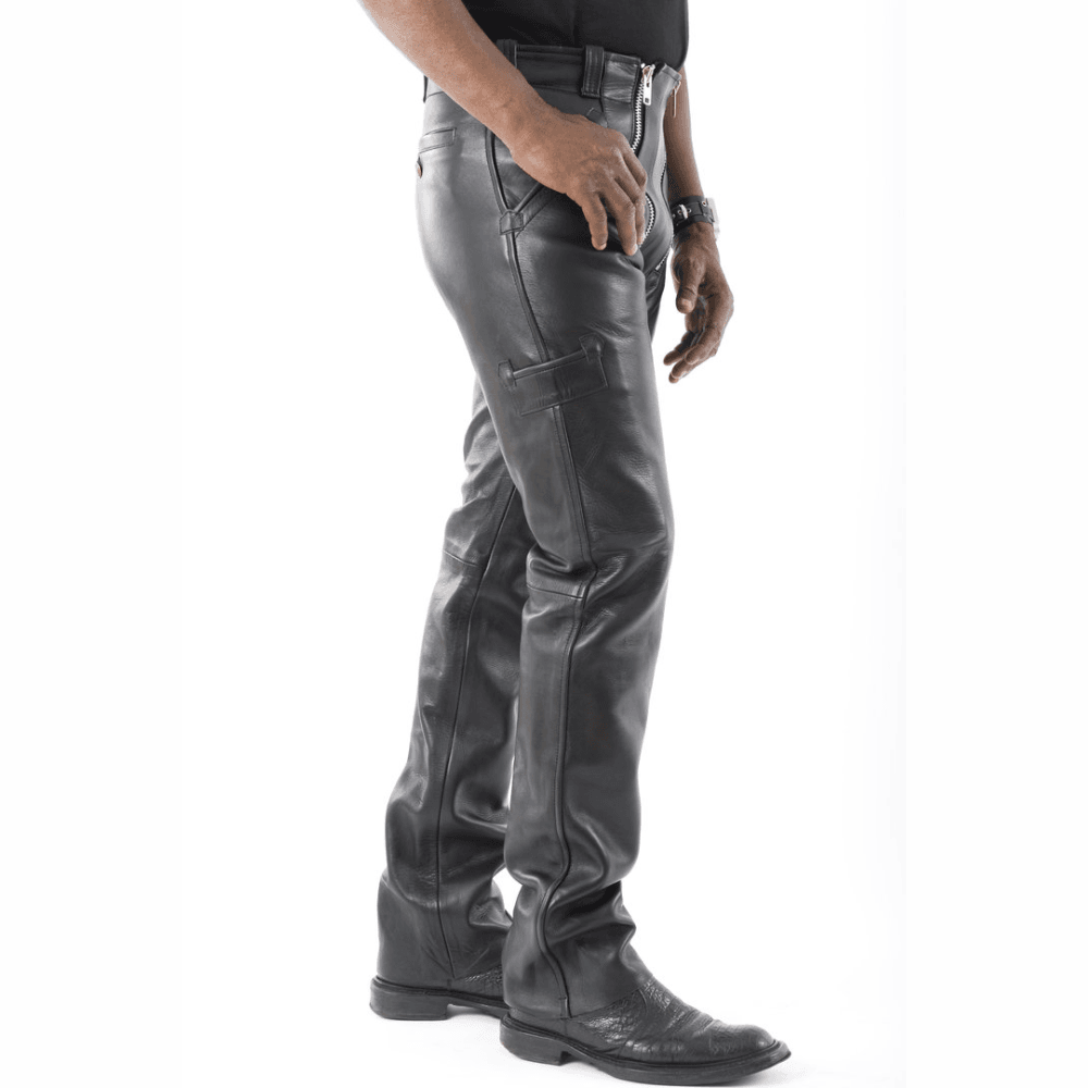 Male Leather Pants - CoreFlexInd