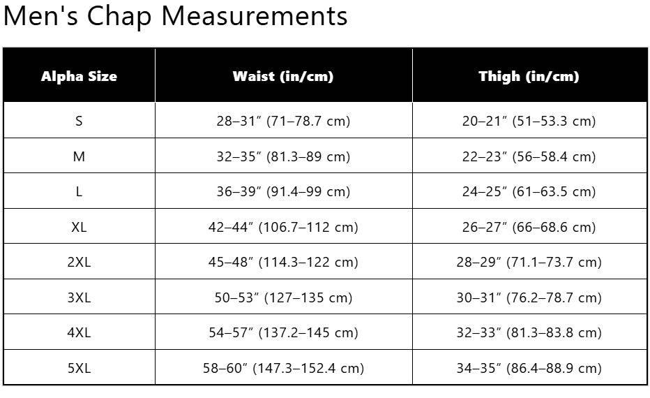 Hot Leather Chaps - CoreFlexInd