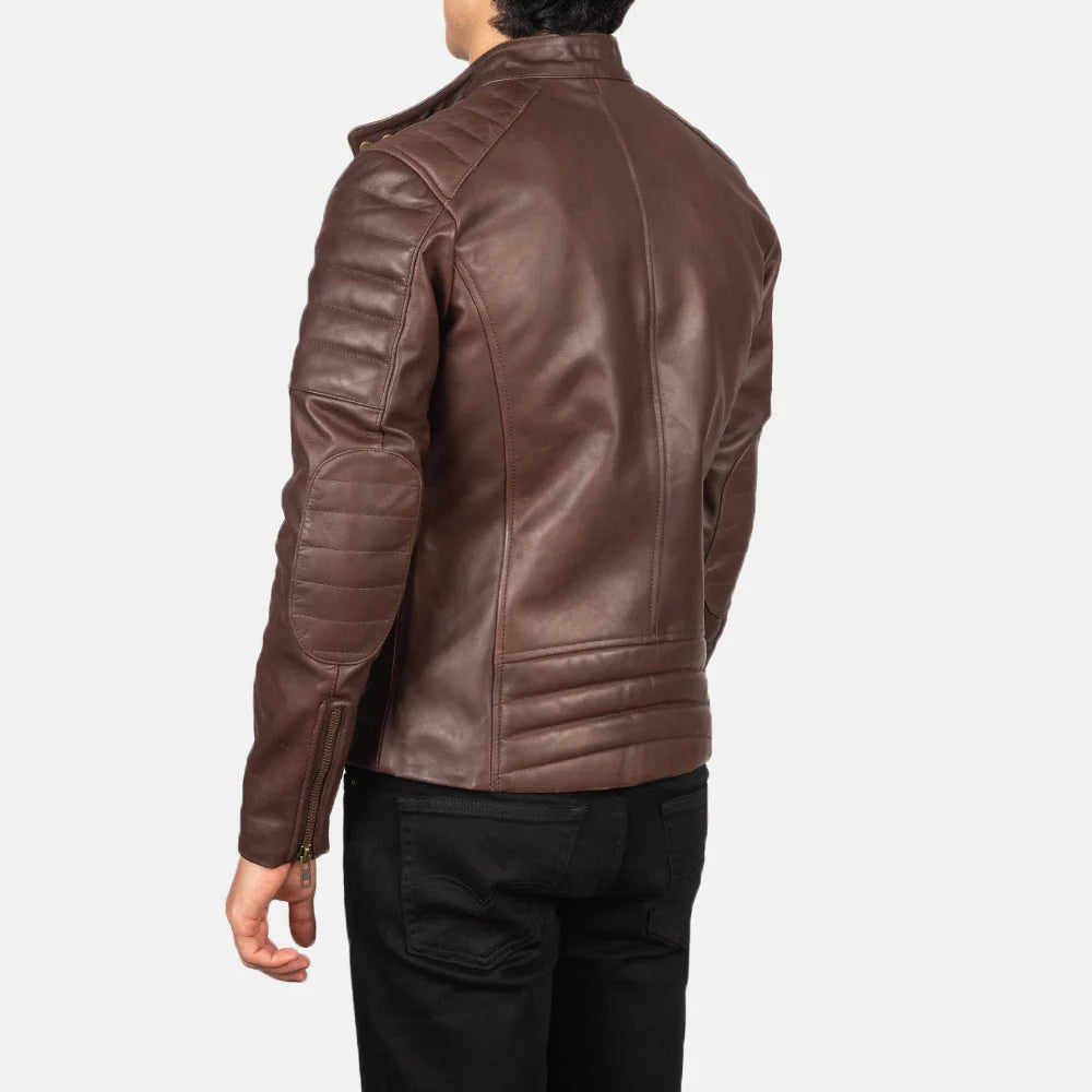 Hayes Quilted Spanish Shearling Sheepskin Car Coat