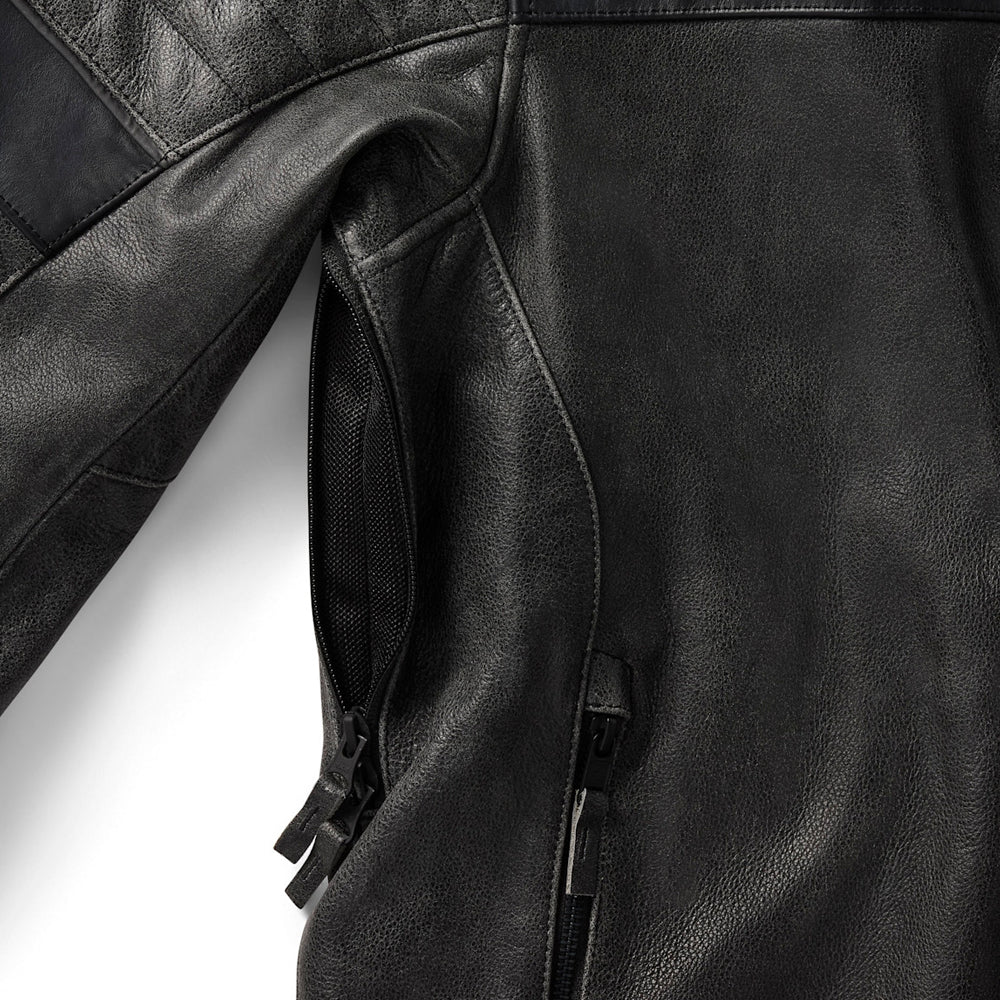 Men's H-D Passing Link III Leather Motorcycle Jacket