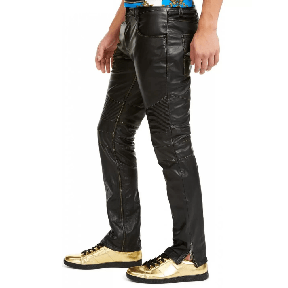 Mens Leather Trousers - CoreFlexInd