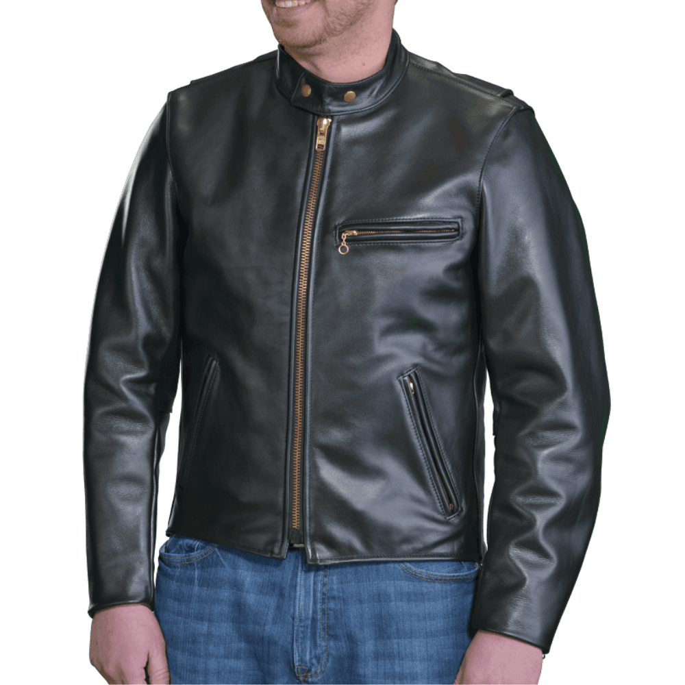Model Ar Rayon Motorcycle Leather Jacket - CoreFlexInd