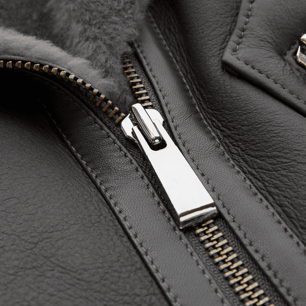 Sandro Shearling Jacket - CoreFlexInd