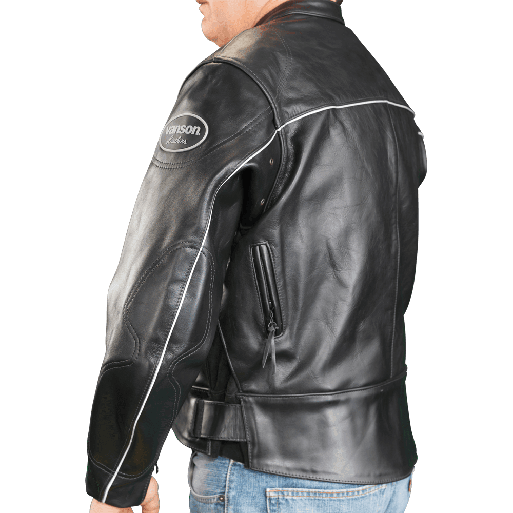 Satellite Mk2 Sportrider Motorbike Leather Jacket - CoreFlexInd