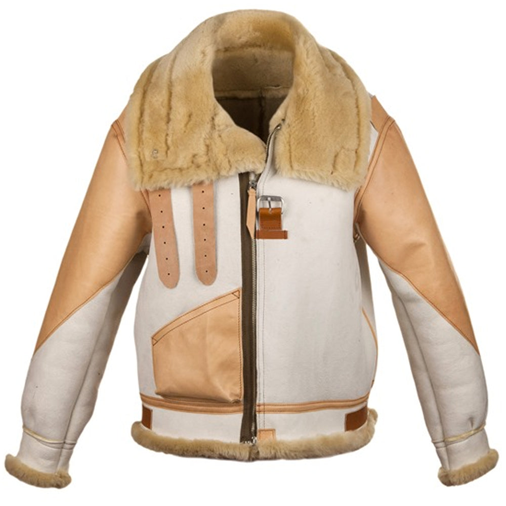 Type B-3 Sheepskin Flight Jacket Major Egan