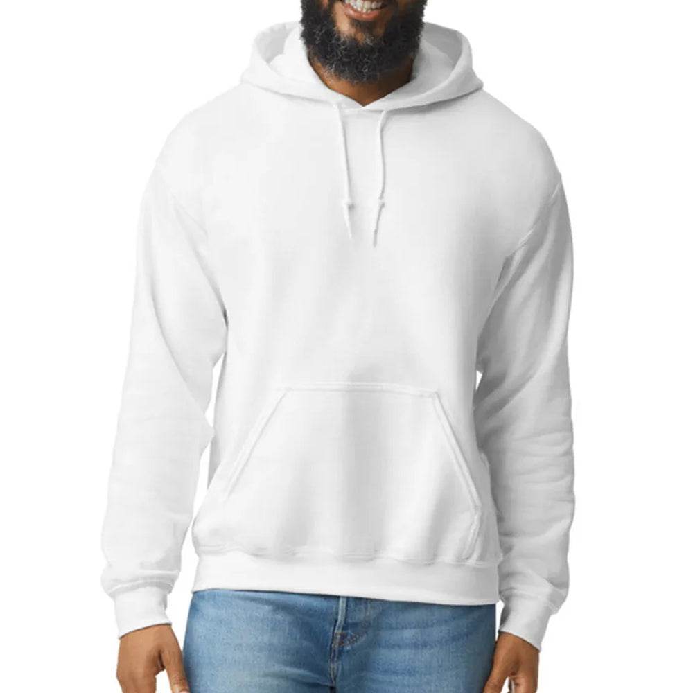 Sudadera blanca con capucha