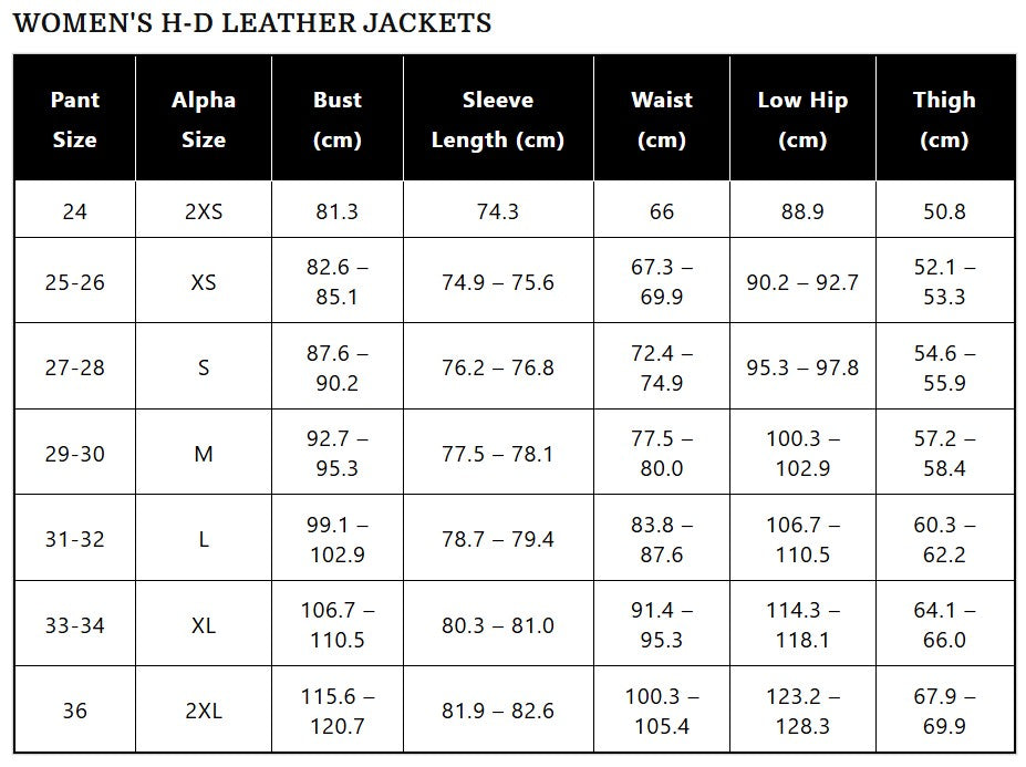 Womens H-D Triple Vent Miss Enthusiast