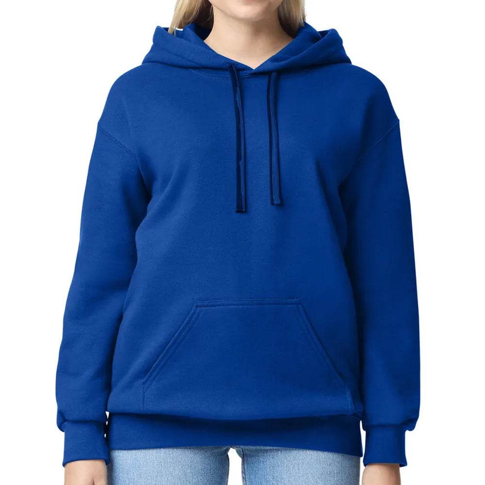 Women Deep Royal Blue Pullover Hoodie - CoreFlexInd