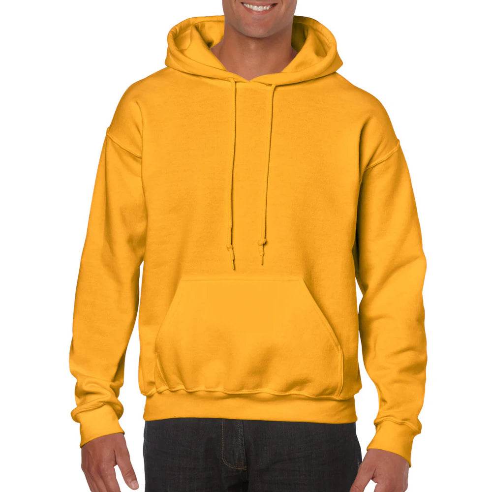Sudadera amarilla con capucha
