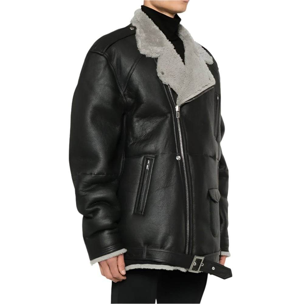 Men Rick Owens Jumbo Luke Stooges Jacket - CoreFlexInd