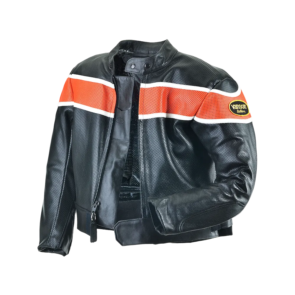 Stallion Sportrider Competition Leather Motorcycle Jacket
