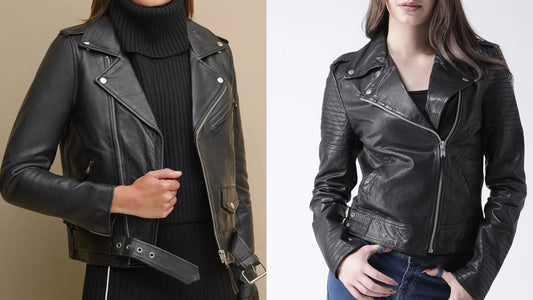 Black Motorcycle Jackets for Women - CoreFlexInd