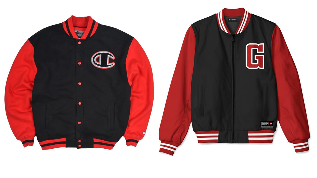 Black and Red Bomber Jacket - CoreFlexInd