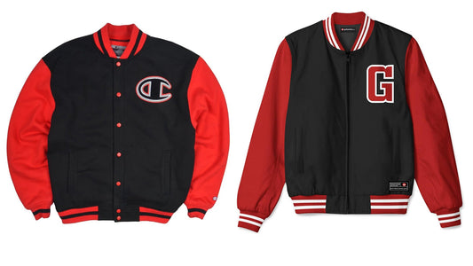 Black and Red Bomber Jacket - CoreFlexInd