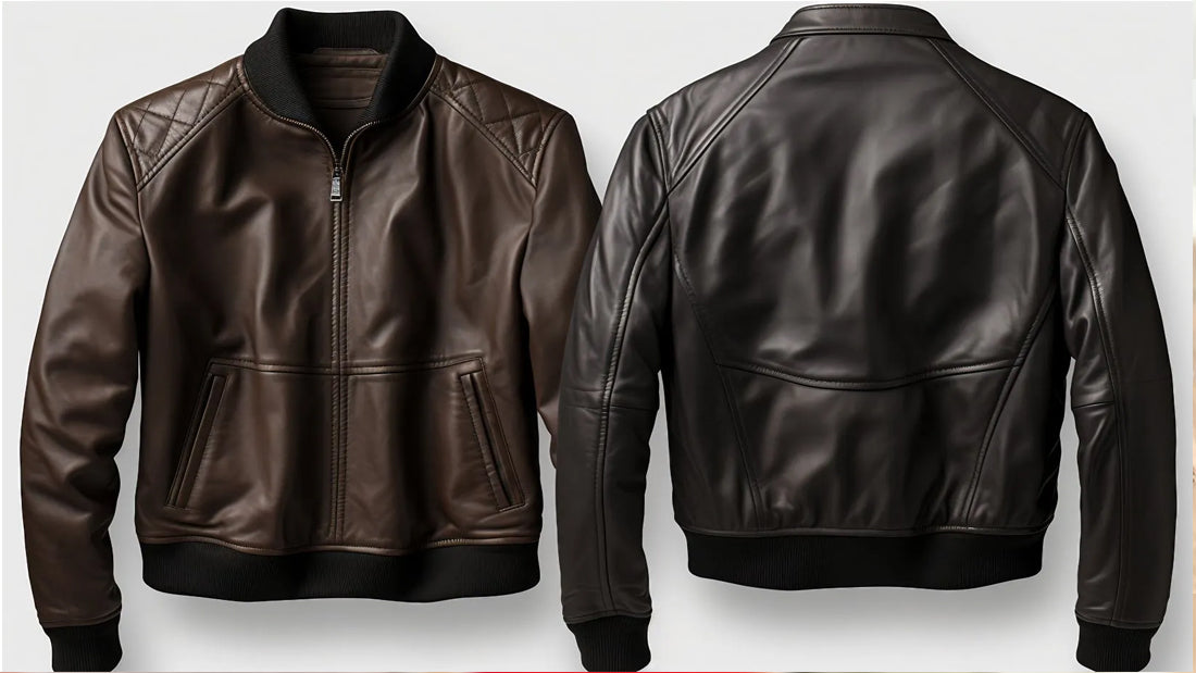 Black vs Brown Leather Jacket - CoreFlexInd
