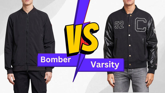 Bomber Jacket Vs Varsity Jacket - CoreFlexInd
