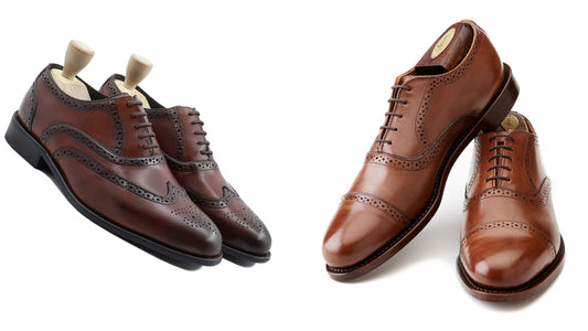 Brown Oxford Shoes - CoreFlexInd