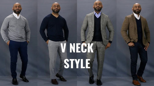 Crew Neck Sweater and Dress Shirt - CoreFlexInd