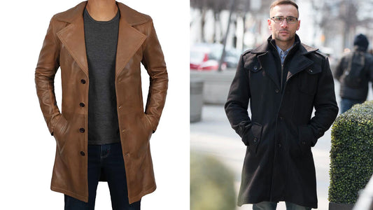 Men's 3/4 Length Coat - CoreFlexInd