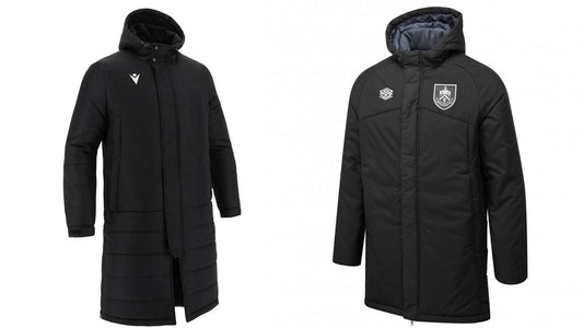 Long Black Football Coat - CoreFlexInd