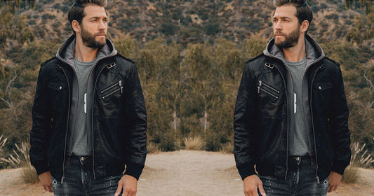 Best Bomber Leather Jackets for Men: Rugged Style That Never Fades - CoreFlexInd