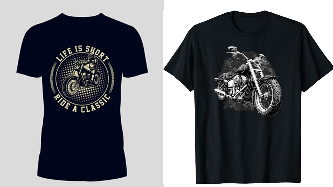 Retro Motorcycle T-Shirts - CoreFlexInd