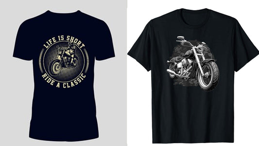 Retro Motorcycle T-Shirts - CoreFlexInd